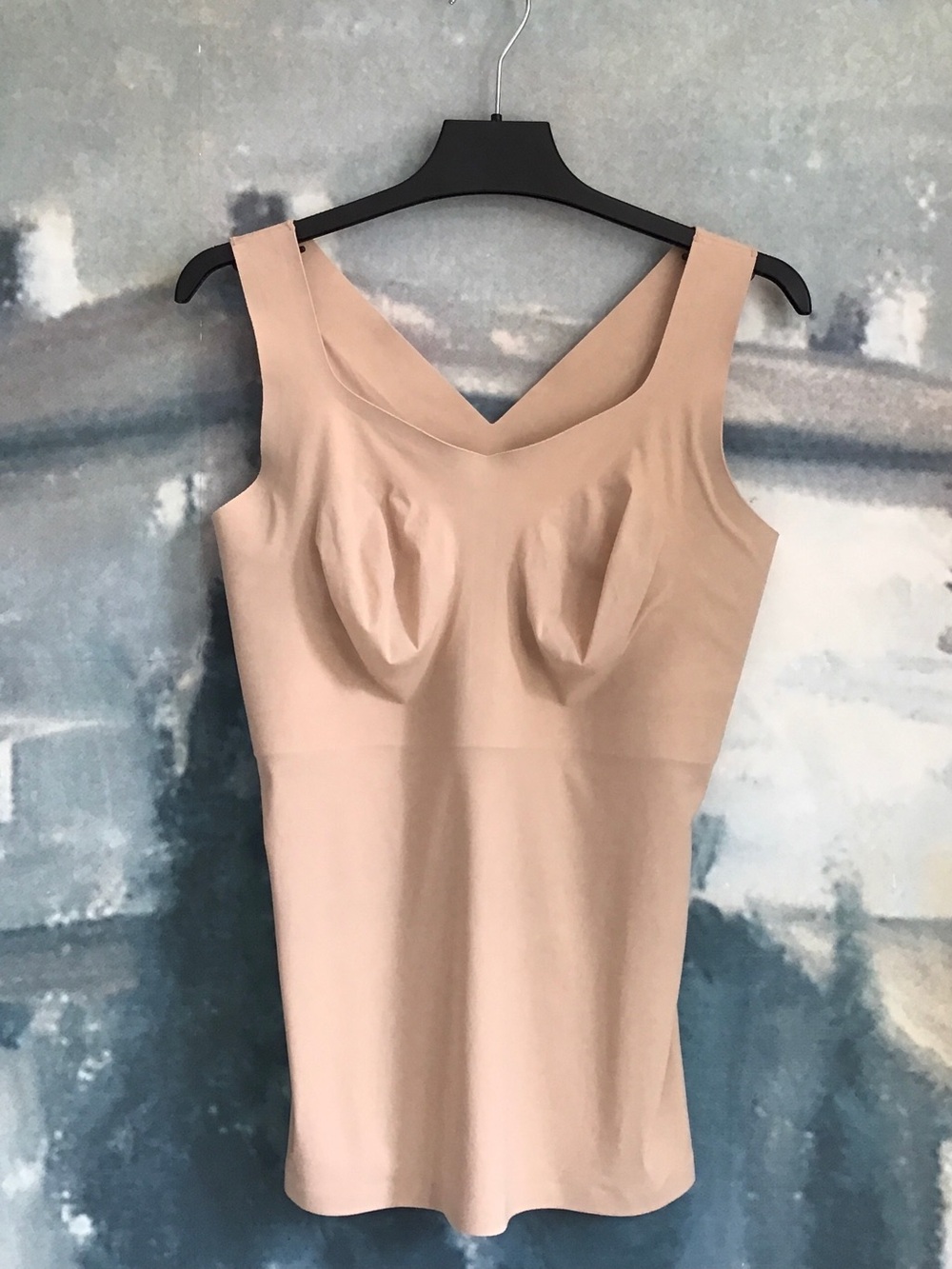EVELYN & BOBBIE Defy Bra Tank Sand Colour Size Large